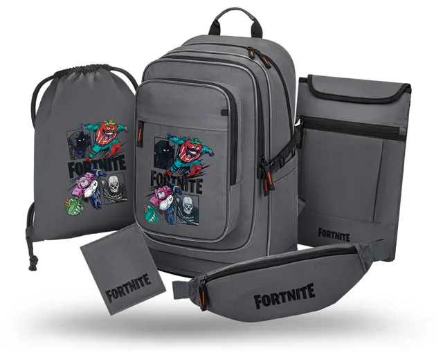 Baagl Školní set Cubic Fortnite Squad II