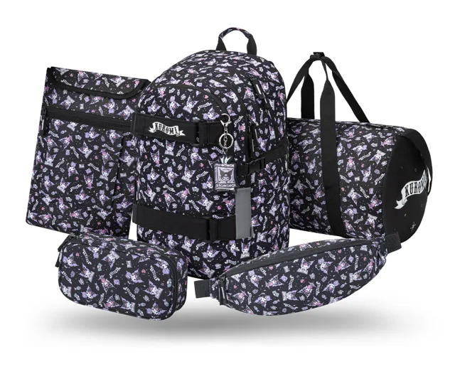 Baagl Školní set Skate Kuromi Black II