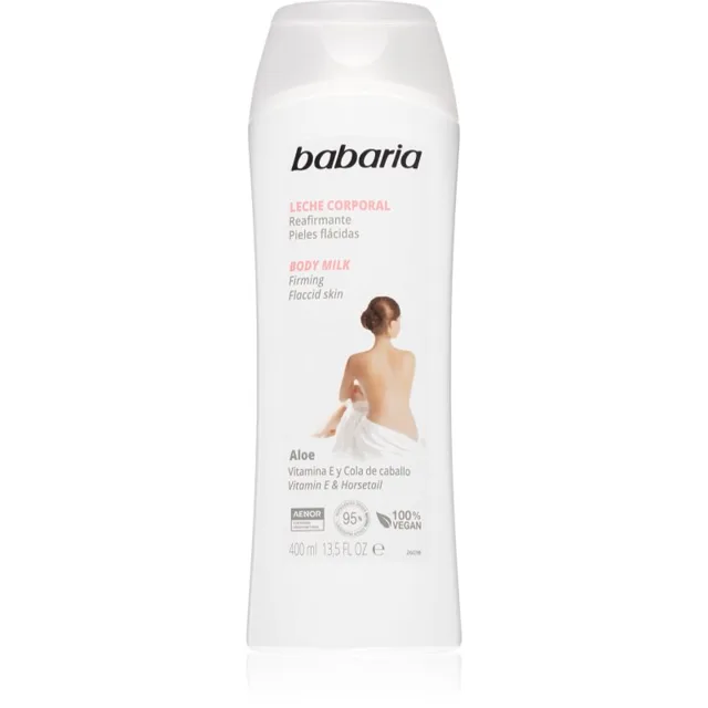 Babaria Aloe Vera zpevňující tělové mléko s aloe vera 400 ml
