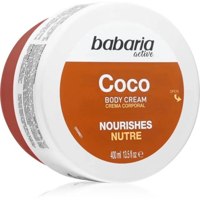 Babaria Coconut tělový krém pro velmi suchou pokožku 400 ml