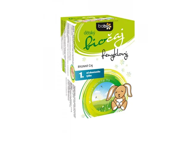 BABIO dětský biočaj fenyklový 20x1.5g 1T