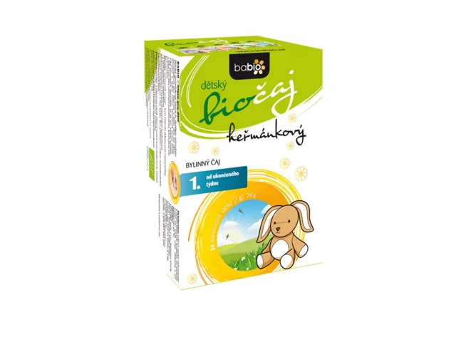 BABIO dětský biočaj heřmánkový 20x1.5g