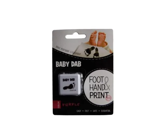 BABY DAB barva na dětské otisky - fialová