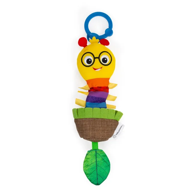Baby Einstein Hračka s chrastítkem natahovací na C kroužku Cal-a-Puller™ 0m+