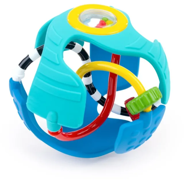 Baby Einstein Rattle & Sense™ senzorický míček s kousátkem 3m+ 1 ks