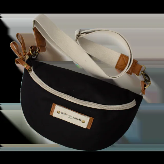BABY ON BOARD přebalovací Crossbody taška Armelle Black