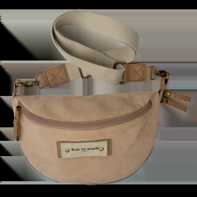 BABY ON BOARD přebalovací Crossbody taška Armelle Natural