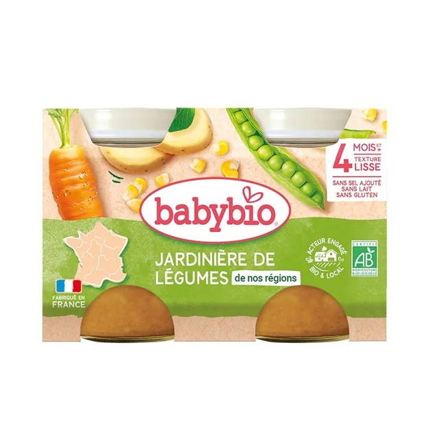 Babybio Zeleninová směs 2x130 g
