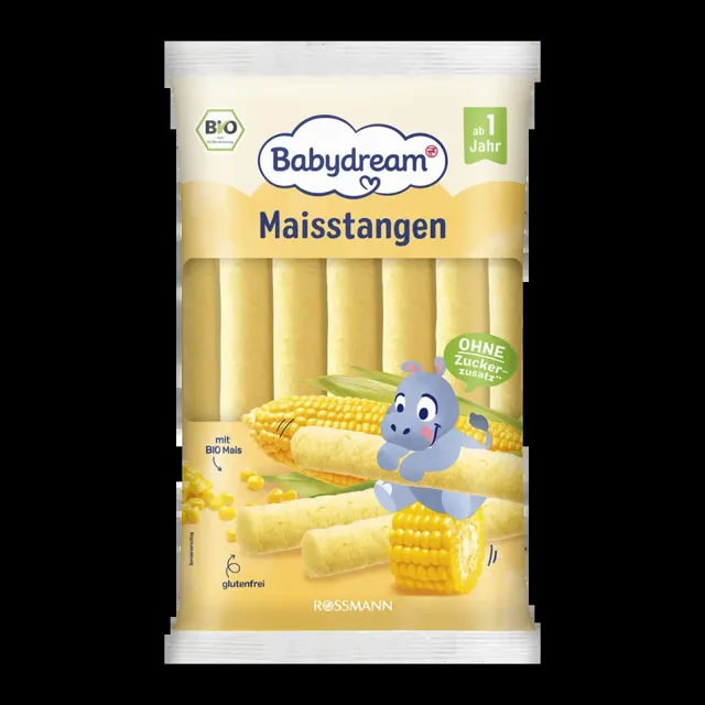 Babydream BIO kukuřičné tyčinky 30 g