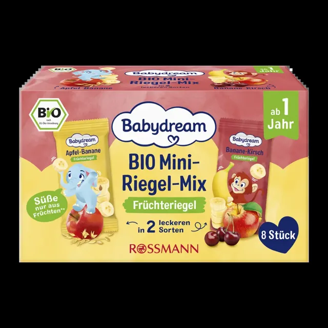 Babydream BIO ovocné tyčinky mix 100 g