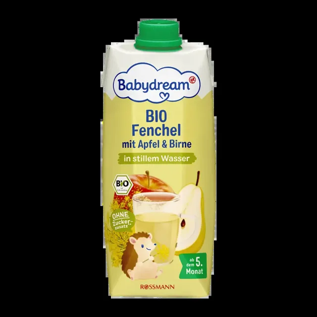 Babydream BIO ovocný nápoj fenykl, jablko a hruška 500 ml