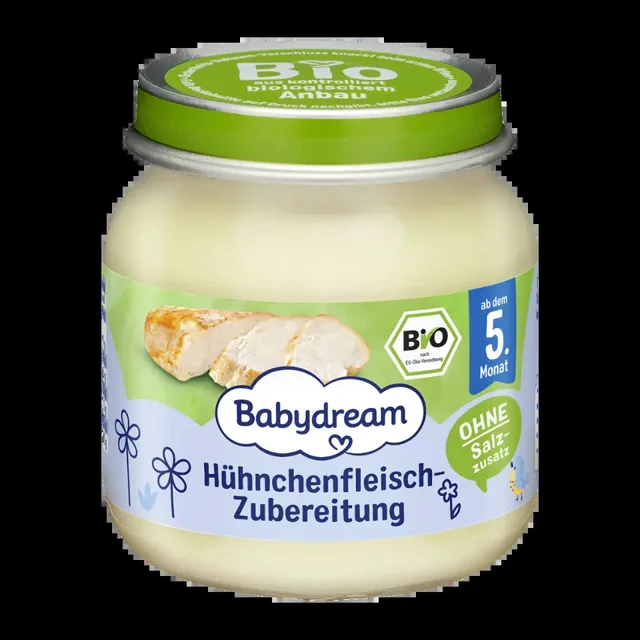 Babydream BIO příkrm z kuřecího masa 125 g