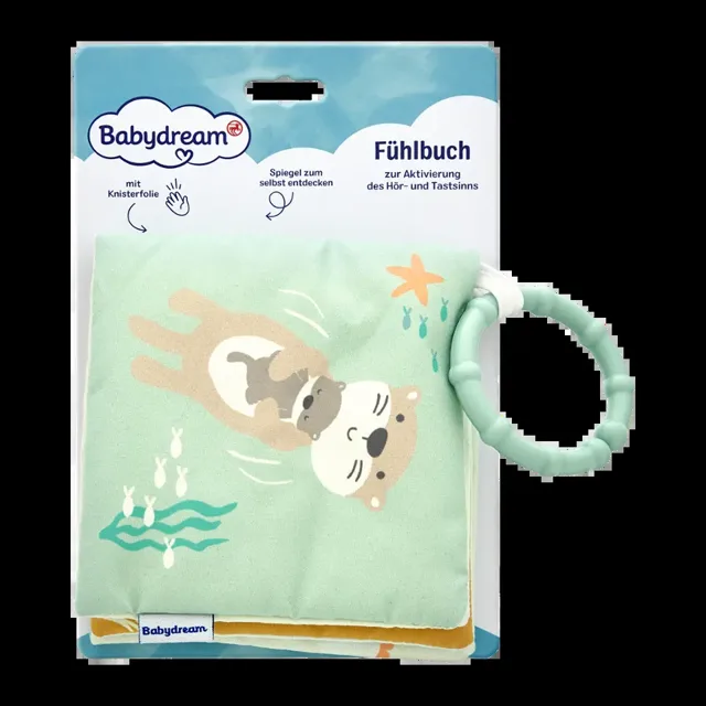 Babydream Chrastící látková knížka