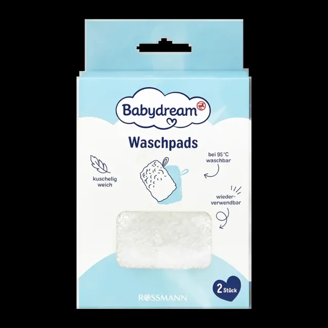 Babydream Dětské mycí žínky 2 ks