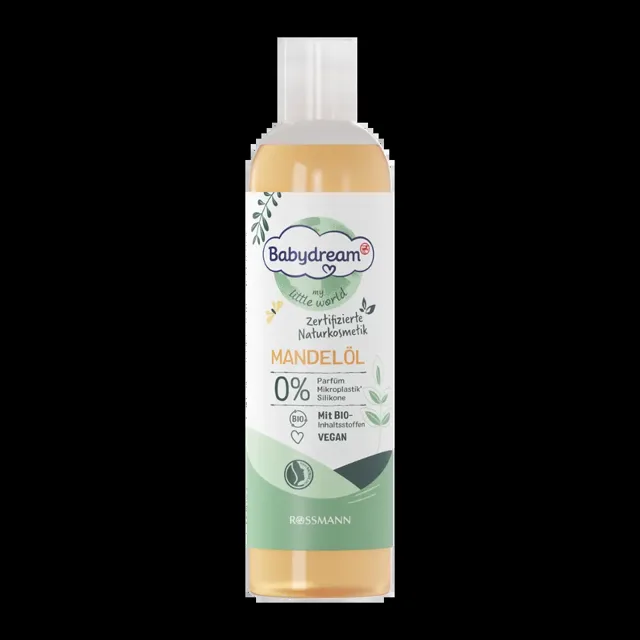 Babydream Dětský mandlový olej My little world 250 ml