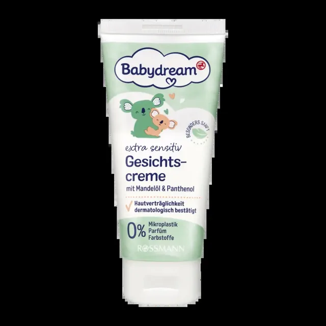 Babydream Krém na obličej extra sensitive 100 ml