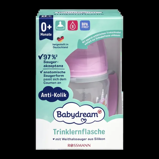 Babydream Láhev na pití, různé druhy