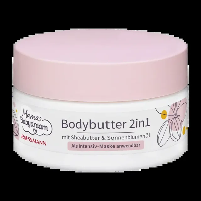 Babydream Mamas Tělové máslo 2v1 pro maminky 200 ml