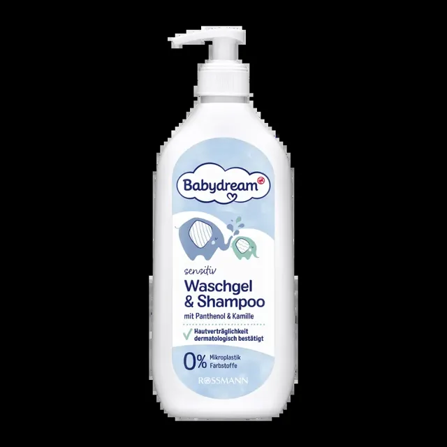 Babydream Mycí gel & šampon 500 ml