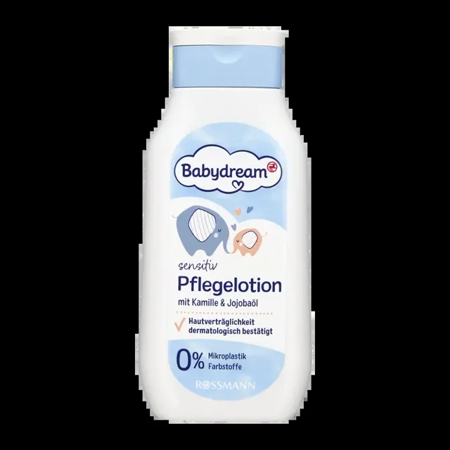 Babydream Pečující mléko s heřmánkem na obličej a tělo 250 ml