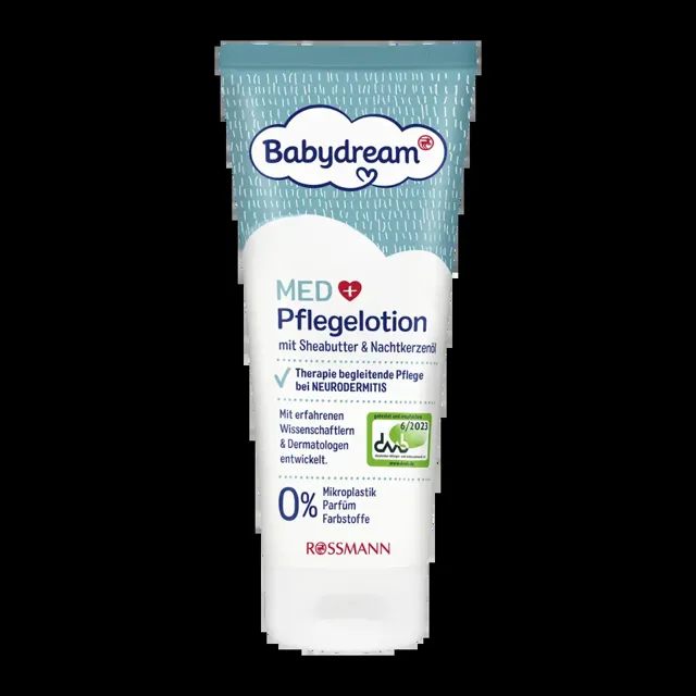 Babydream Pečující tělové mléko MED 200 ml