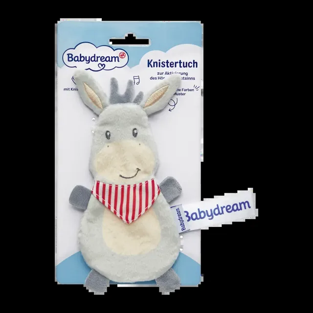 Babydream Plyšová šustící hračka, různé druhy