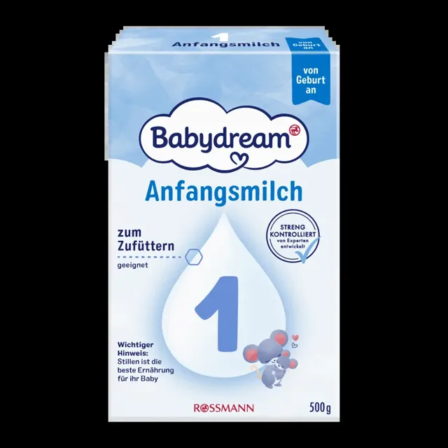 Babydream Počáteční kojenecké mléko 1, 0m 500 g