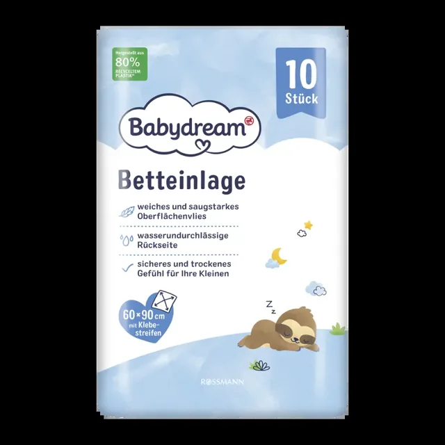 Babydream Podložky do postele 10 ks