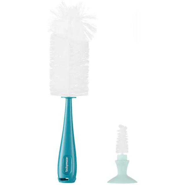 Babymoov Baby Bottle Brush 2 in 1 kartáč na čištění 2 v 1 1 ks
