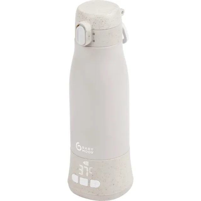 Babymoov Moov & Feed Mineral Beige ohřívací láhev 1 ks
