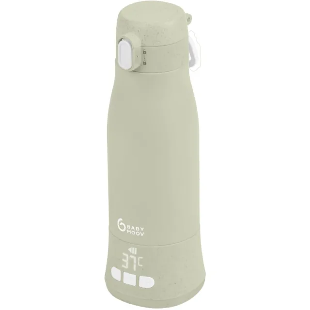 Babymoov Moov & Feed ohřívací láhev Sage Green 1 ks