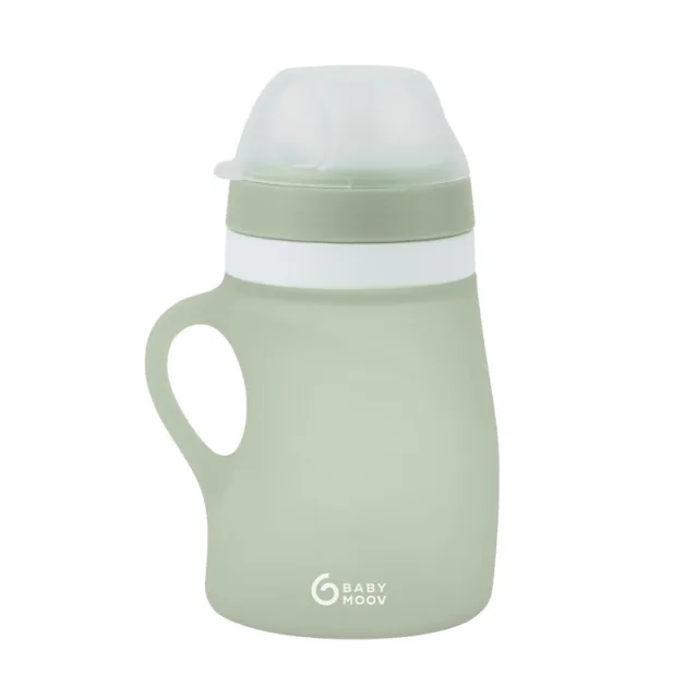 Babymoov silikonová láhev 150ml Green