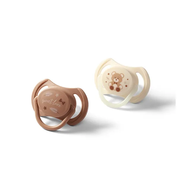 Babyono Dudlíky symetrické 0-6m 2 ks