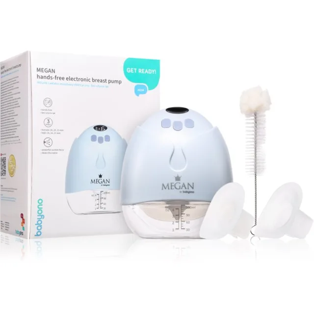 BabyOno Electric Breast Pump Megan odsávačka mateřského mléka 1 ks