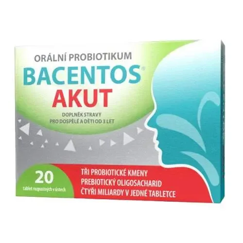 Bacentos Akut orální probiotikum tbl.20