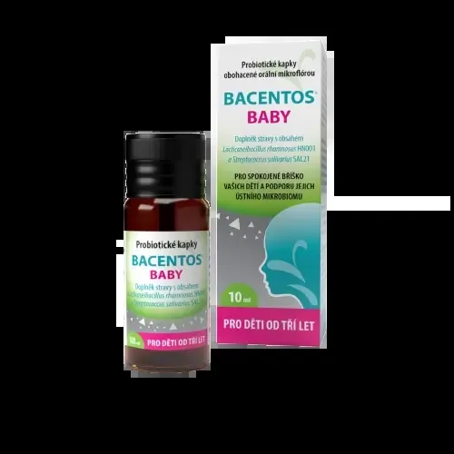 BACENTOS BABY orální probiotické kapky 3+ 10ml