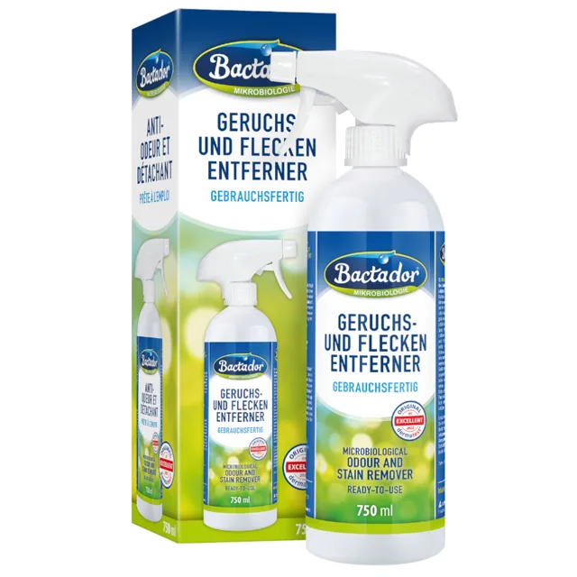 Bactador odstraňovač pachů a skvrn - 750 ml sprej