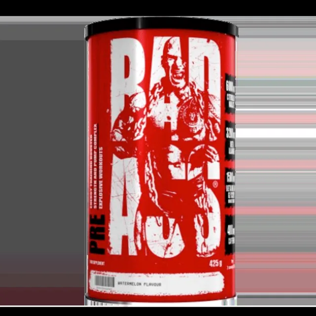Bad Ass Nutrition BAD ASS Pre 425g - pomeranč, mango