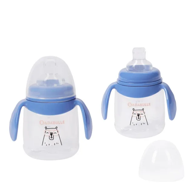 Badabulle nekapající hrníček s úchyty 180ml 2ks