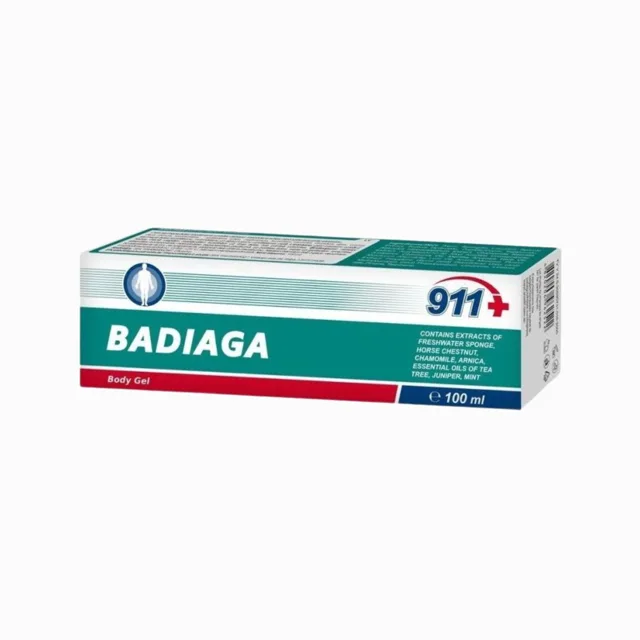 BADIAGA – gel na modřiny a pohmožděniny – 100 ml – Twinstec 911+