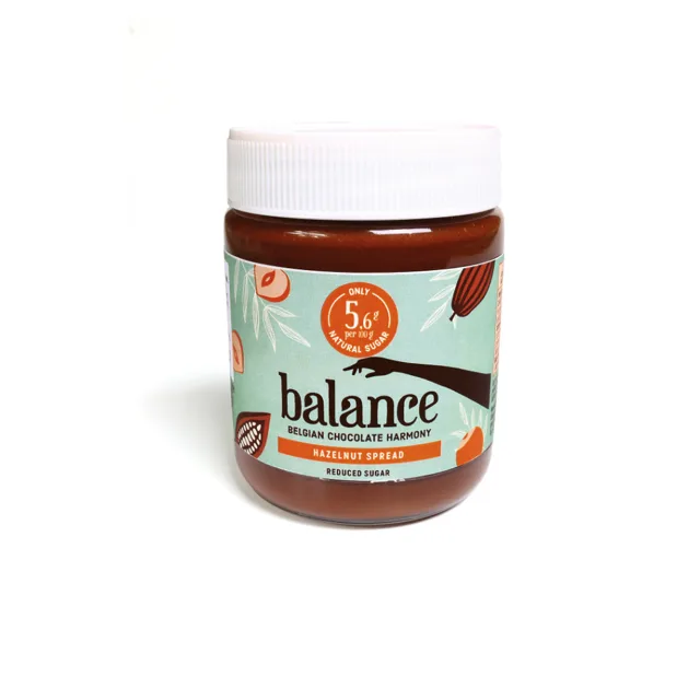 BALANCE Stevia mléčný krém s lískovými oříšky 250 g