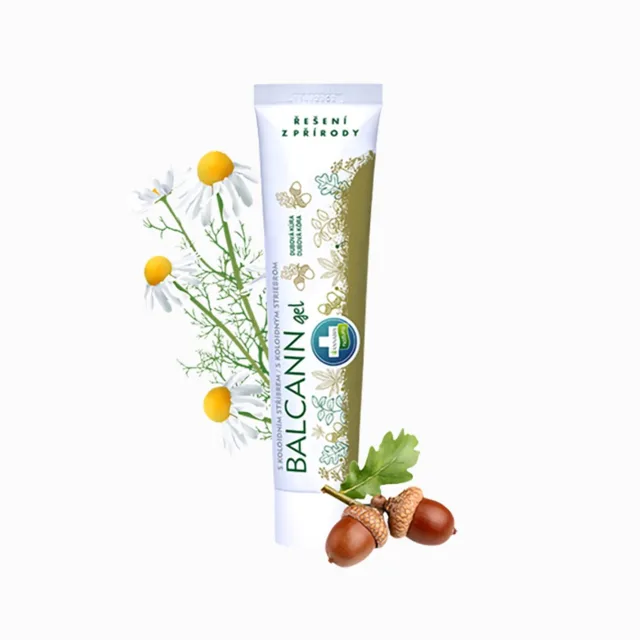 BALCANN gel s dubovou kůrou na hemoroidy a praskliny - 75 ml - Annabis