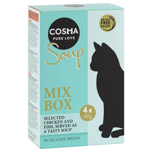 Balení na vyzkoušení Cosma Soup - 4 x 40 g (4 druhy) mix 2