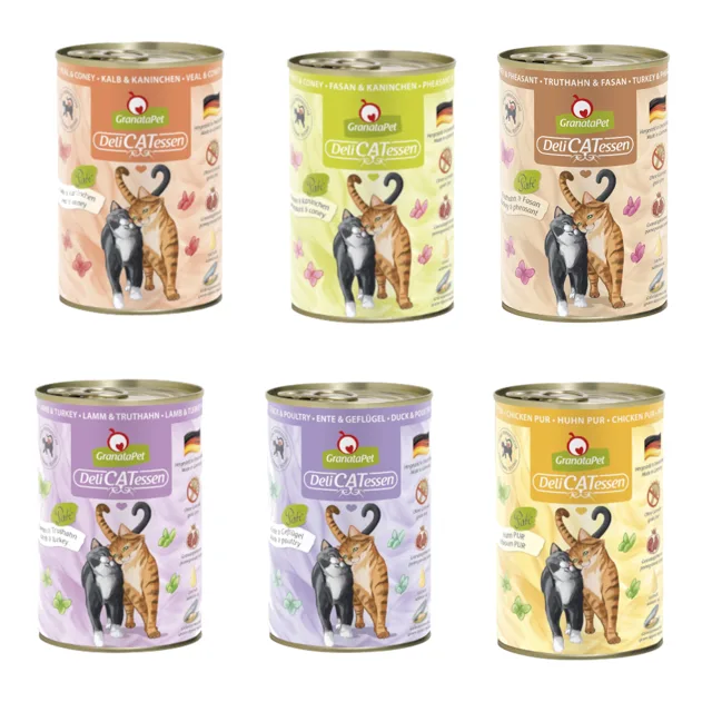 Balení na zkoušku: Granatapet DeliCatessen 6 x 400 g - Mix III