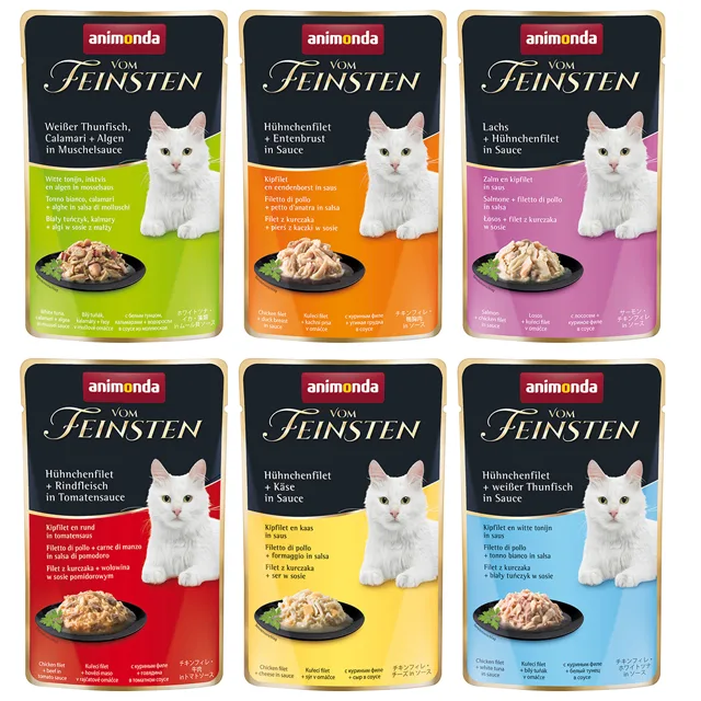 Balení na zkoušku kapsičky animonda Vom Feinsten 18 x 50 g - 18 x 50 g