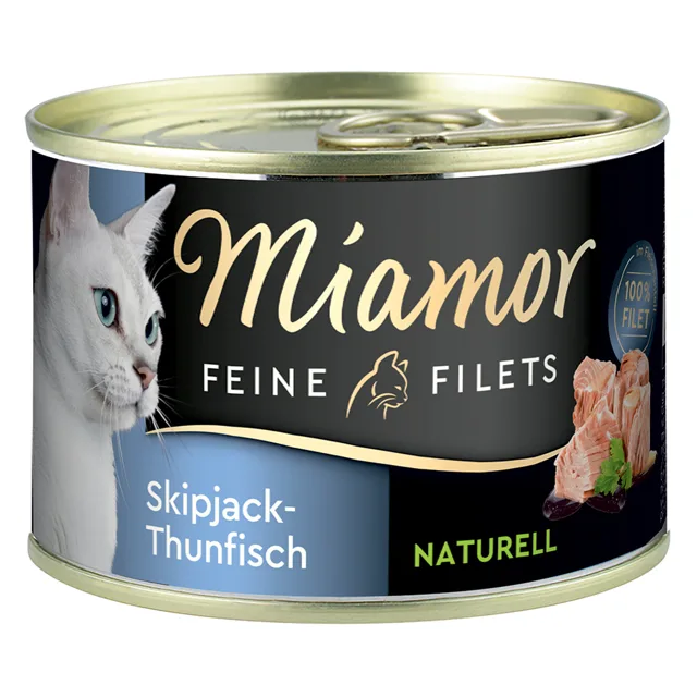 Balení na zkoušku Miamor Feine Filets Naturelle 12 x 156 g - kuřecí se šunkou