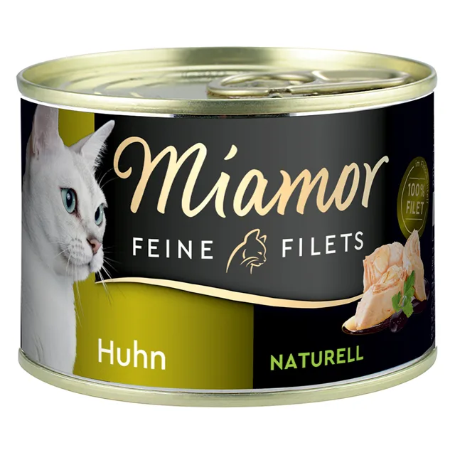 Balení na zkoušku Miamor Feine Filets Naturelle 12 x 156 g - Smíšené balení