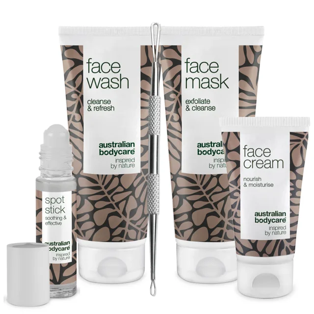 Balení pro odstranění černých teček — 5 produktů na odstranění černých teček na nose a obličeji