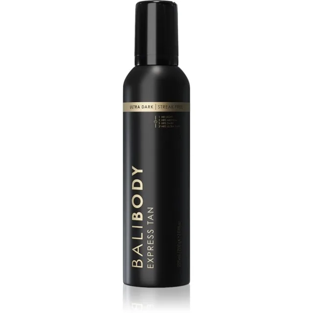 Bali Body 1 Hour Express Ultra Dark samoopalovací pěna odstín Ultra Dark 225 ml