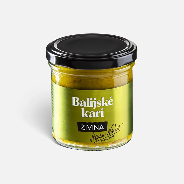 Balijská kari pasta jemně pálivá 140 g  základ na omáčku